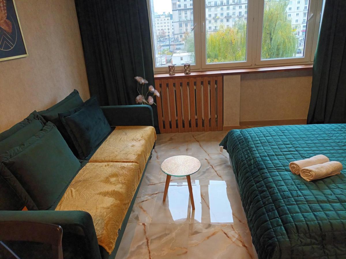 Green Apartament W Centrum Warschau Exterior foto